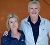Quand Denis Brogniart n'est pas à la présentation d'une émission de télévision, il est un père de famille et un mari heureux...

Hortense Brogniart et Denis Brogniart assistent à la neuvième journée des Internationaux de France 2026 à Paris, France. Photo Franck Castel/Abaca