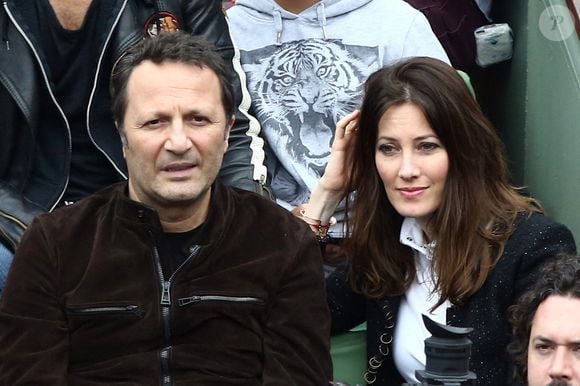 Arthur et Mareva Galanter assistent aux Internationaux de France de Tennis à Roland Garros le 5 juin 2016 à Paris, France.  Photo by ABACAPRESS.COM
