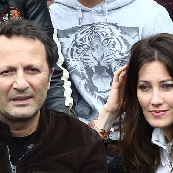 Arthur et Mareva Galanter assistent aux Internationaux de France de Tennis à Roland Garros le 5 juin 2016 à Paris, France.  Photo by ABACAPRESS.COM