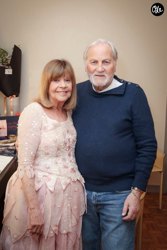Exclusif - Chantal Goya et son mari Jean-Jacques Debout - Célébrités lors du concert "50 Ans d'Amour" de Chantal Goya au palais des Congès à Paris, le 29 mars 2026. 

 © Jack Tribeca/Bestimage