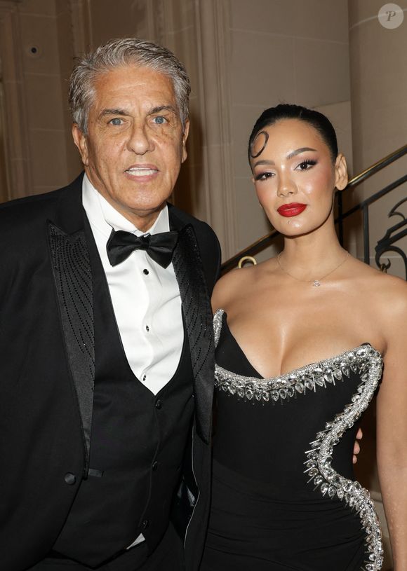 Samy Naceri et sa compagne Sofia Athéna - 47ème édition du Gala "Best Awards" à l'hôtel Four Seasons Hôtel George V à Paris. © Coadic Guirec/Bestimage