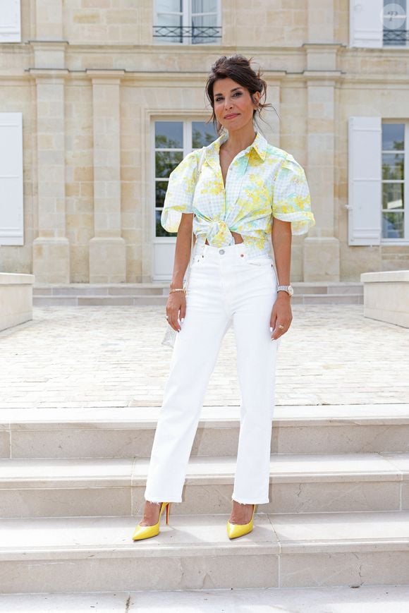 Exclusif - L'actrice Reem Kherici au Château Grand- Puy Ducasse à Pauillac en Gironde, le 9 juillet 2024. - Festival International du Film en Médoc " Les Vendanges du 7ème Art" à Pauillac. 

© Jean-Marc Lhomer/Bestimage
