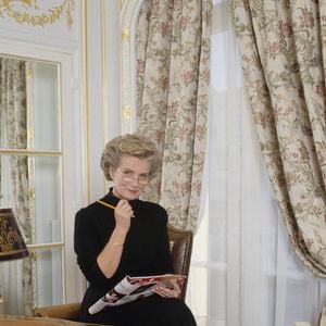 Archives - En France, à Paris, rendez-vous avec Marie-Christine BARRAULT à l'Hotel Plaza. Le 18 novembre 1993
© Bruno Schneider via Bestimage