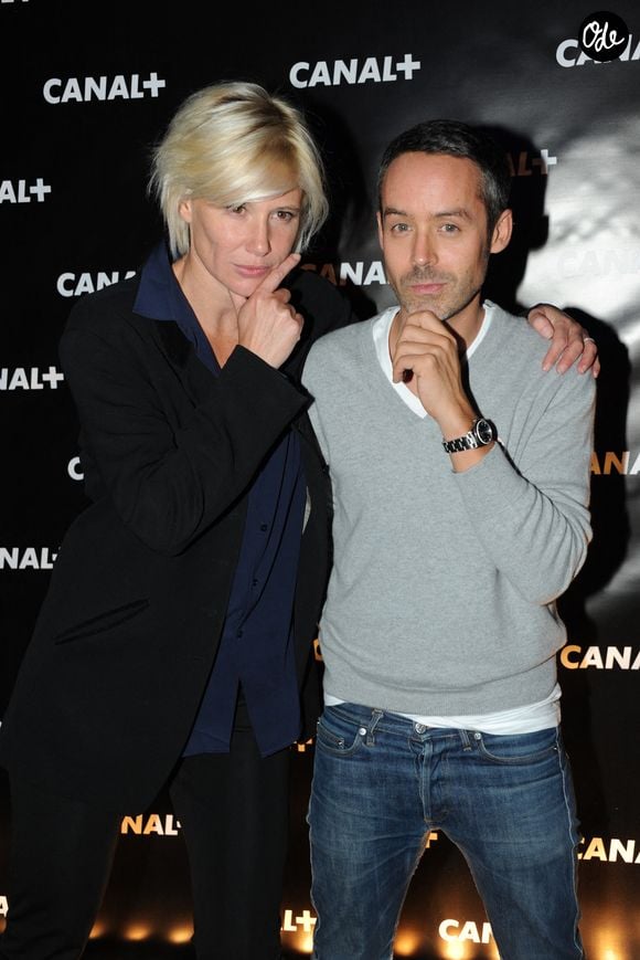 Yann Barthes et Maitena Biraben le 6 septembre 2012, à « La Cité de la mode et du design » à Paris, en France. Photo de Laurene Favier/Abaca