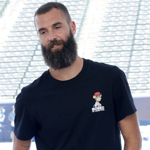 La rupture a donc été compliquée 
Benoit Paire, Conférence de presse de The Ultimate Tennis Showdown au Dignity Health Sports Park à Carson, CA, USA le 20 juillet 2023. Photo Fati S/ABACAPRESS.COM