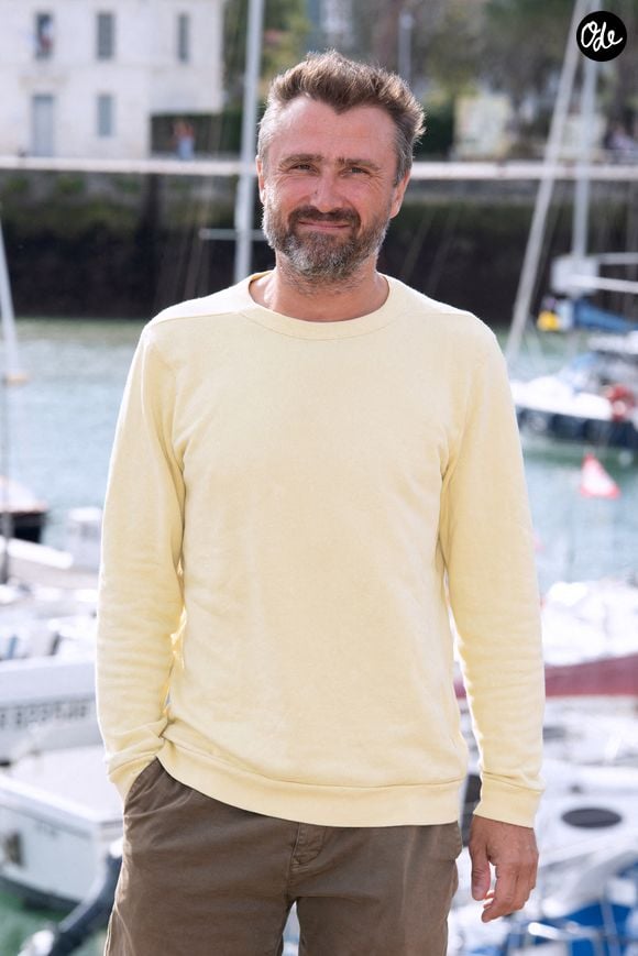 Alexandre Brasseur lors d'une séance photo dans le cadre du 21e Festival de la fiction télévisée à La Rochelle, en France, le 14 septembre 2019. Photo : Aurore Marechal/Abaca