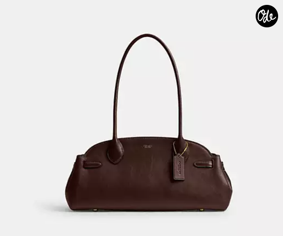 Sac à main Prada Bonnie /  Sac Cabas Empire 34 / Sac bandoulière avec logo emblématique / Sac porté épaule texturé à ceinture
