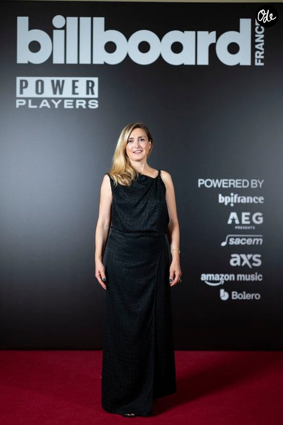 Exclusif - Julie Gayet au photocall de la soirée des Billboard Power Players à la salle Cortot à Paris le 15 septembre 2026. © Pierre Perusseau / Bestimage
