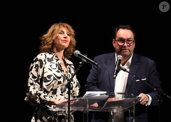 Exclusif - Anne Depetrini, Stéphane Caput le President du Festival lors de la clôture du 2ème Festival Creatvty 2025 des séries et créations audiovisuelles à Sète, le 15 novembre 2025. 
© Denis Guignebourg / Bestimage