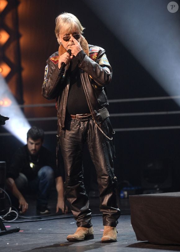 Le chanteur Renaud (Renaud Séchan) (Prix spécial de la Sacem) - Grand Prix Sacem 2018 à la salle Pleyel à Paris présenté par V. Dedienne, le 10 décembre 2018. © Veeren/Bestimage