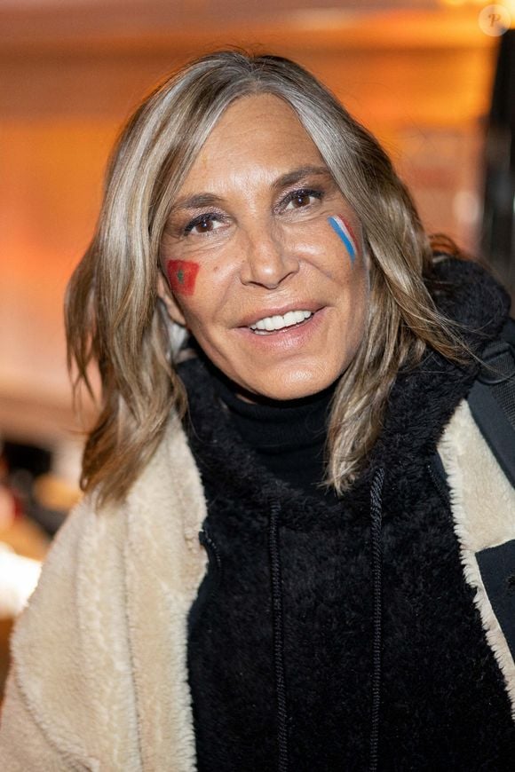 Zazie, après le match France/Maroc à Paris, le 13 décembre 2022.