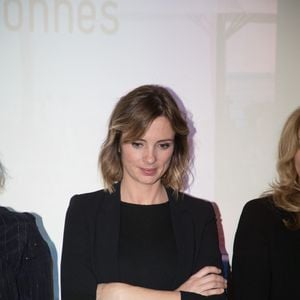 Isabelle Ithurburu enceinte - Tirage national de l'association DonAction au Secours Populaire à Paris, le 16 mars 2018.  
©Agence / Bestimage