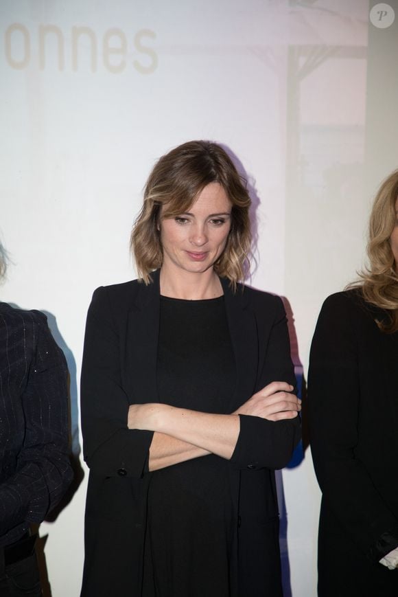 Isabelle Ithurburu enceinte - Tirage national de l'association DonAction au Secours Populaire à Paris, le 16 mars 2018. ©Agence / Bestimage