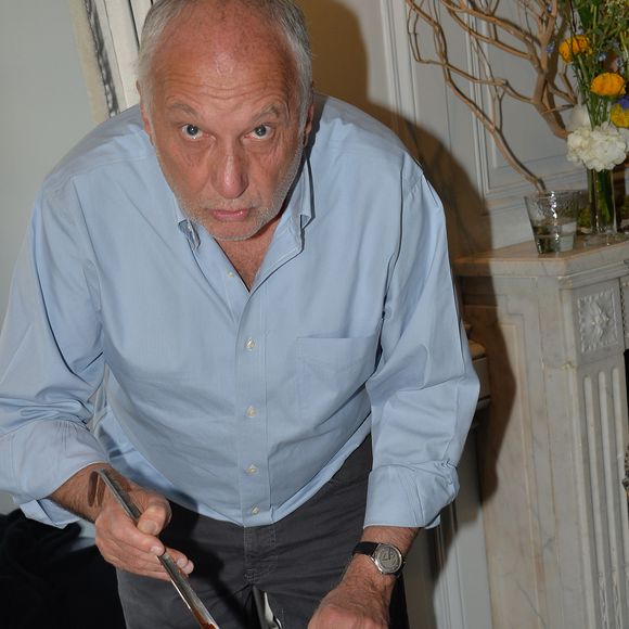 Exclusif - François Berléand lors d'un goûter de Pâques " Tout Chocolat " à l'Hôtel de Vendôme à Paris le 9 avril 2014.
VEEREN / BESTIMAGE