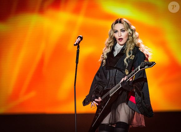 Madonna se produit au MGM Grand Garden Arena à Las Vegas, NV, USA le 24 octobre 2015. Photo by GSI/ABACAPRESS.COM
