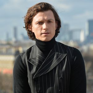 Tom Holland au photocall du film "Uncharted" sur la terrasse du cinéma Publicis à Paris, France, le 11 février 2022. © Veeren/Bestimage