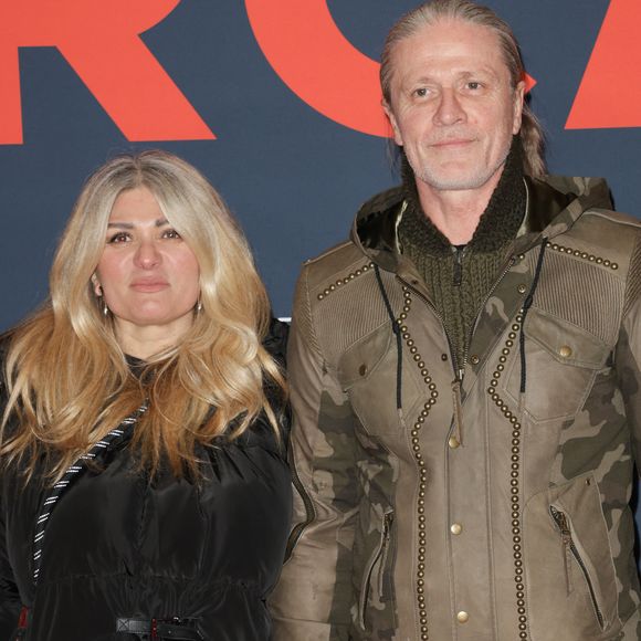 Emmanuel Petit et sa compagne Asma - Première du film "Mercato" au cinéma "Le Grand Rex" à Paris, le 17 février 2025.
© Guirec Coadic/Bestimage