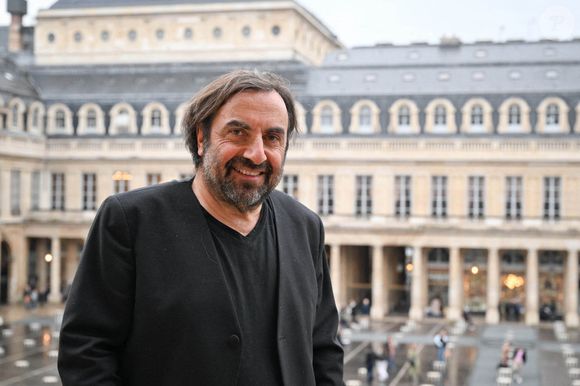 Andre Manoukian, auteur-compositeur et pianiste lors de l'"Improvisation musicale : Actions", dans le cadre de la mission d'André Manoukian de promouvoir l'improvisation dans l'éducation musicale, le 20 février 2025 au ministère de la culture à Paris. Photo by Tomas Stevens/ABACAPRESS.COM