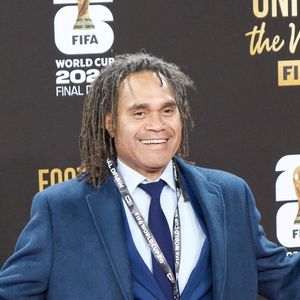 Depuis plusieurs années, Christian Karembeu vit le parfait amour avec sa femme Jackie Chamoun.

Tapis rouge du tirage au sort de la Coupe du Monde de la FIFA au John F. Kennedy Center à Washington DC.  

© Briant Mendez/TheNEWS2 via ZUMA Press / Bestimage Wire/Bestimage