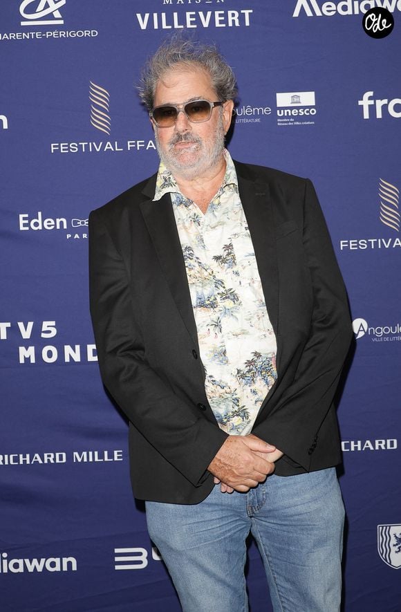 Gustave Kervern au photocall de la cérémonie de clôture lors de la 19ème édition du festival du film francophone d'Angoulême, France, le 29 août 2026. © Coadic Guirec/Bestimage