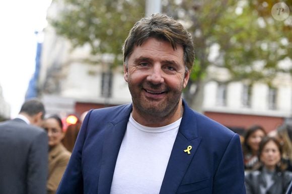 -Philippe Lellouche - Sous la forme d'une marche silencieuse, plusieurs centaines de personnes ont défilé dans les rues de Marseille afin de rendre hommage aux victimes des attaques terroristes du 7 octobre 2023 en Israël. Le 7 octobre 2024 © William Cannarella / Panoramic / Bestimage