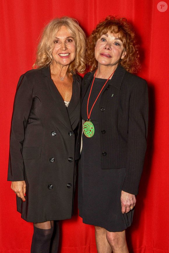 Grâce de Capitani, Fabienne Amiach lors de la soirée de clôture du 9ème Festiv'Allais le 20 octobre 2025, à Paris, France. Photo by ShootPix/ABACAPRESS.COM