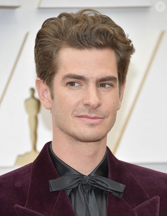 Andrew Garfield au photocall de la 94e édition de la cérémonie des Oscars à Los Angeles, le 27 mars 2022.