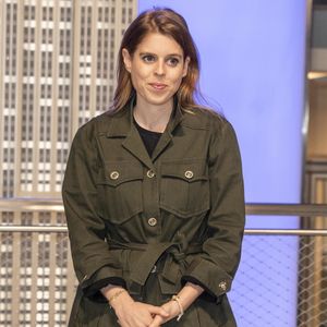 New York, NY - Son Altesse Royale la Princesse Béatrice d'York illumine l'Empire State Building en partenariat avec Outward Bound afin de collecter des fonds pour un programme éducatif. Sur la photo : Son Altesse Royale la Princesse Beatrice