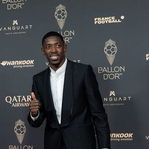Ousmane Dembélé au photocall de la 69ème cérémonie du Ballon D'Or 2025 au théâtre du Châtelet à Paris, France, le 22 septembre 2025. © Cyril Moreau/Bestimage