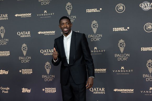 Ousmane Dembélé au photocall de la 69ème cérémonie du Ballon D'Or 2025 au théâtre du Châtelet à Paris, France, le 22 septembre 2025. © Cyril Moreau/Bestimage