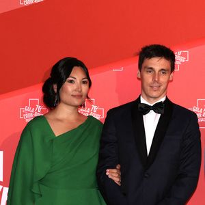 Marie et Louis Ducruet - 76ème Bal de la Croix Rouge dans la salle des Etoiles à Monaco le 12 juillet 2025. © Claudia Albuquerque/Bestimage