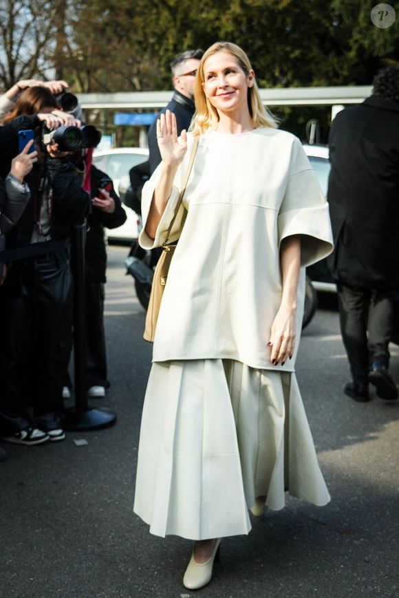 Kelly Rutherford au Tod’s fashion show pendant la Fashion Week de Milan le 28 février 2025© Lucia Sabatelli/Bestimage