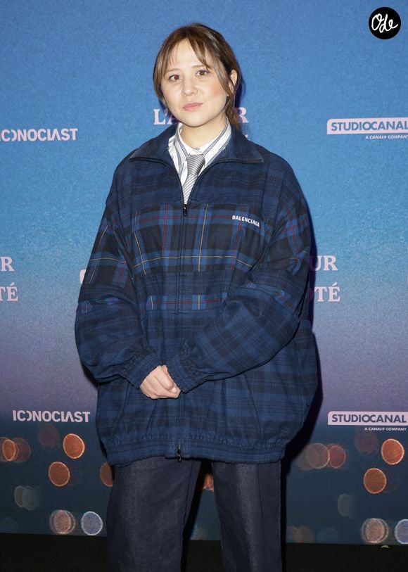 Laura Felpin - Avant-première du film "L'amour C'est Surcôté" au Cinéma Pathé Wepler à Paris le 15 avril 2025. © Coadic Guirec/Bestimage