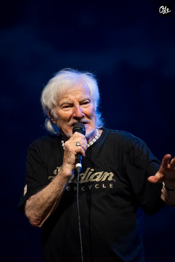 Hugues Aufray en concert au Zenith de Rouen le 27 juin 2026. © Pierre Perusseau/Bestimage