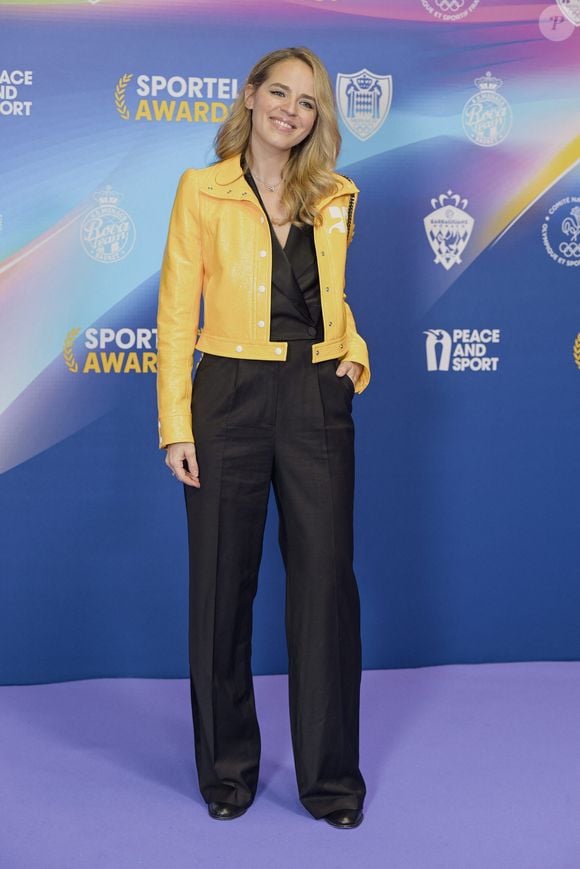 Claire Arnoux - Photocall de la soirée des Sportel Awards 2024 au Grimaldi Forum à Monaco le 28 octobre 2024. © Fred Dides/Panoramic/bestimage