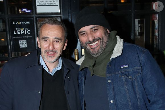 Jérôme Commandeur et Elie Semoun étaient également de la partie

Exclusif - Elie Semoun et Jérôme Commandeur - Générale de la Pièce "On va tous être d'accord… ou pas " au théâtre Lepic à Paris le 6 Mai 2025. © Bertrand Rindoff/Bestimage