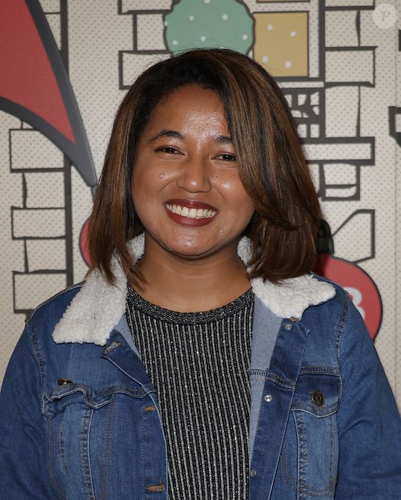 Anisha Jo lors de l'ouverture d'un pop-up éphémère Star Academy inspiré du château de Dammarie-les-Lys, le 17 décembre 2025.

Photo : Coadic Guirec / Bestimage