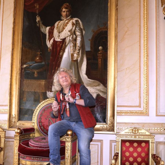 Exclusif - Rendez-vous avec Pierre-Jean Chalençon au Palais Vivienne à Paris. Le 11 octobre 2023 © Cédric Perrin / Bestimage