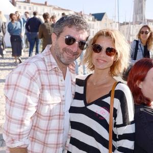 Philippe Warrin, Ingrid Chauvin
DEMAIN NOUS APPARTIENT 
Le festival de fiction TV de La Rochelle samedi 17 septembre 2022. © Christophe Aubert via Bestimage