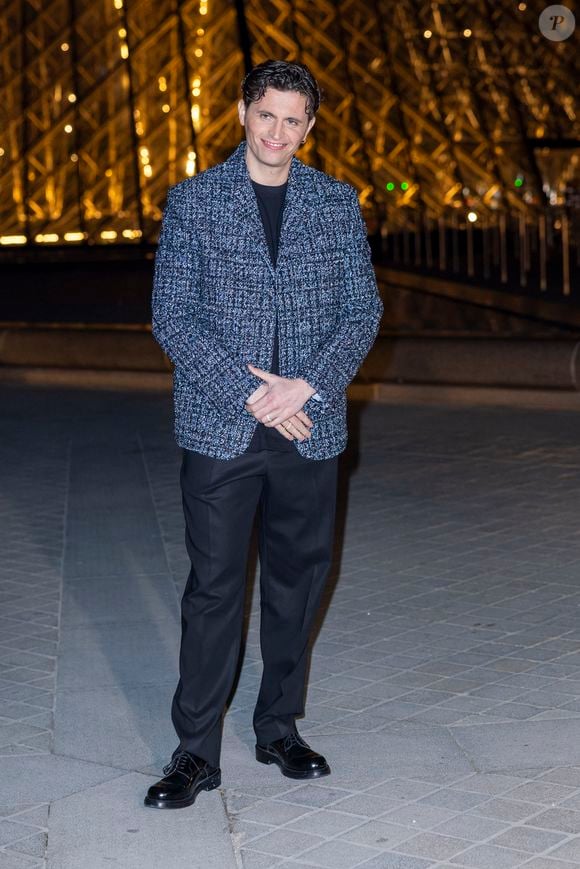 Raphaël Quenard - Photo Call du « Le Grand Diner du Louvre « lors de la Fashion Week  à Paris le 5 mars 2025. © Olivier Borde /Bestimage