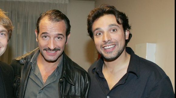 Bruno Salomone entouré par Jean Dujardin et le reste de la troupe jusqu'au bout : cette attention commune qu'ils ont eue