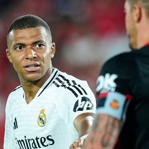 Premier match en Liga pour Kylian Mbappé avec le Real Madrid contre Majorque le 18 août 2024.

© Oscar J Barroso/AFP7 via ZUMA Press Wire / Bestimage