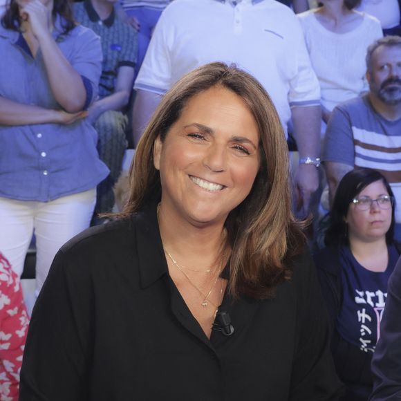 Exclusif - Valérie Benaim, sur le plateau de de l’émission « TPMP » présentée par C.Hanouna tournage des pilotes 2024, Paris, France, le 29 aout 2024. © Jack Tribeca / Bestimage