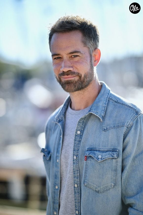 Emmanuel Moire participe à la séance photo organisée dans le cadre du Festival de fiction de La Rochelle, le 17 septembre 2022 à La Rochelle, en France. Photo de Franck Castel/ABACAPRESS.COM