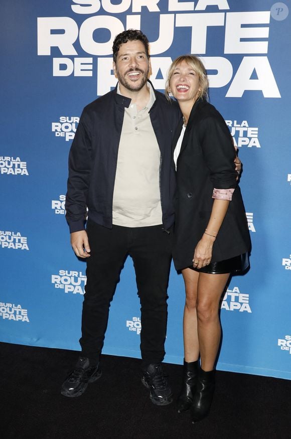 Redouane Bougheraba, Caroline Anglade - Avant-Première "Sur la Route de Papa" UGC Bercy à Paris le 16 juin 2025. © Marc Ausset-Lacroix/Bestimage