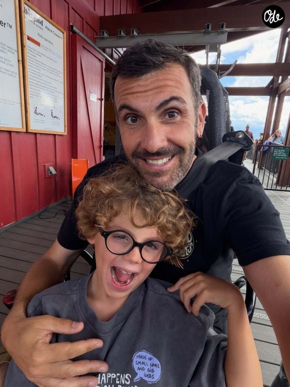 Laurent Ournac avait confié avant son départ son enthousiasme pour ce mode de voyage au plus près de la nature.

Laurent Ournac profite de vacances en famille aux côtés de Ludivine, Léon et Capucine. Capture d'écran Instagram