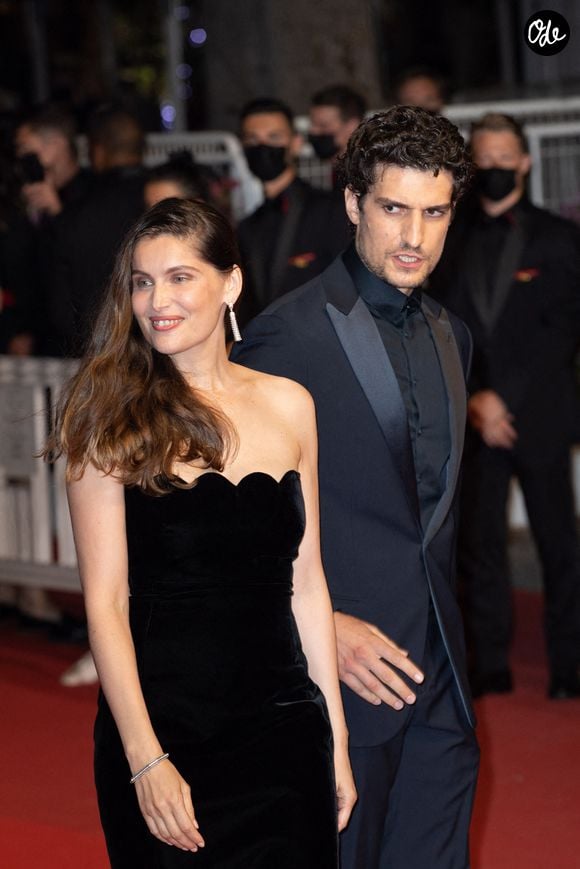 Louis Garrel et Laetitia Casta assistent à la projection du film « Bac Nord » lors du 74e Festival de Cannes, le 12 juillet 2021 à Cannes, en France. Photo : Shootpix/ABACAPRESS.COM