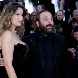 Vincent Macaigne et Laetitia Casta - Montée des marches du film « Karma » lors du 79ème Festival International du Film de Cannes, le 15 mai 2026. © Olivier Borde / Bestimage