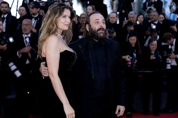 Vincent Macaigne et Laetitia Casta - Montée des marches du film « Karma » lors du 79ème Festival International du Film de Cannes, le 15 mai 2026. © Olivier Borde / Bestimage
