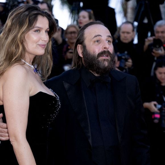 Vincent Macaigne et Laetitia Casta - Montée des marches du film « Karma » lors du 79ème Festival International du Film de Cannes, le 15 mai 2026. © Olivier Borde / Bestimage